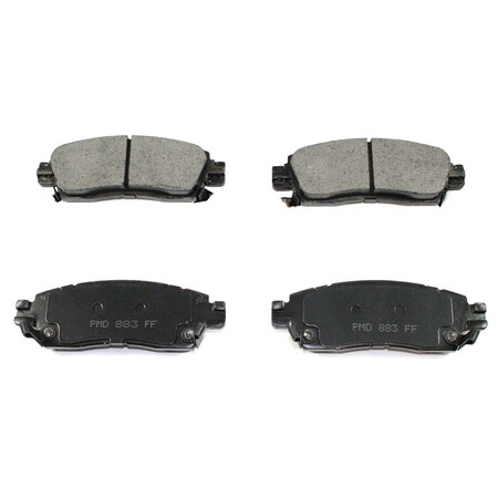 PRONTO Dura Ceramic Brake Pads Rear, Bp883C BP883C